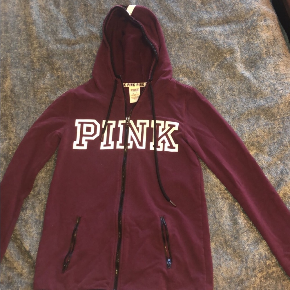 XS PINK Victoria’s Secret ZIP Hoodie